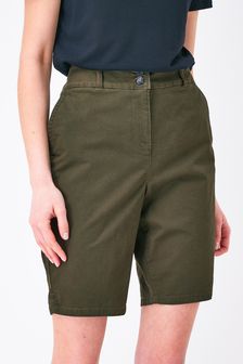 Verde caqui - Pantalones por la rodilla chinos (337850) | 19 €