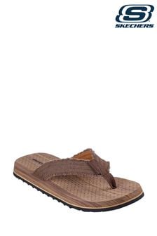 Skechers Brown Mens Sandals (338064) | Kč1,350