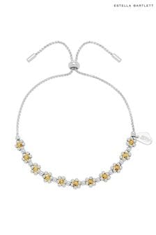 Estella Bartlett Silver Floral Daisy Chain Bracelet (338285) | €33