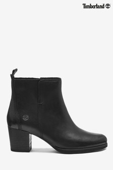 timberland black ankle boots