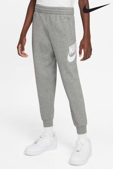 Gri - Pantaloni de sport din fleece cu logo Nike Club (338827) | 227 LEI