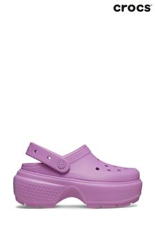 粉色 - Crocs Stomp洞洞鞋 (340064) | NT$3,030
