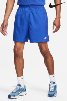 Синий - Шорты из струящейся ткани Nike Club (340094) | €50