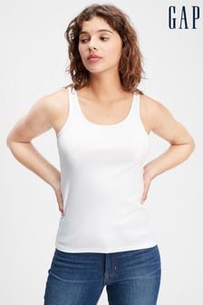 Bela - Gap majica brez rokavov s širokim izrezom Favourite (340130) | €9