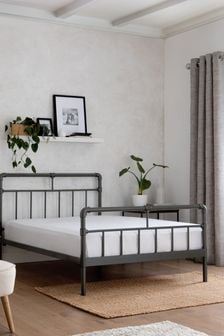 Dark Grey Hanson Metal Bed Bed Frame (340602) | €305 - €550