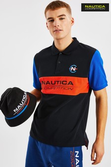 Nautica Competition Laker Polo-Shirt, Schwarz (340873) | 74 €
