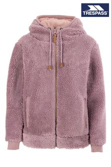 Trespass Pink Lavelle Faux Fur Hoodie (341104) | R880