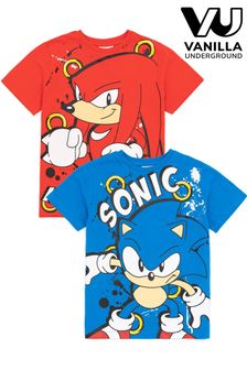 Vanilla Underground Red Sonic 2 Pack T-Shirts (341146) | 140 SAR