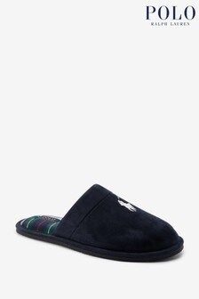 ralph lauren big pony slippers