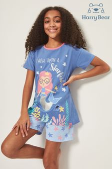 Harry Bear Blue Mermaid Wish Upon a Star Pyjamas (341796) | €24
