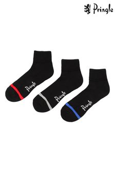 Pringle Black Sporting Ankle Socks (341996) | €19