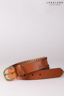 Lakeland Leather Wray Whip Stitch Leather Belt (342495) | AED194