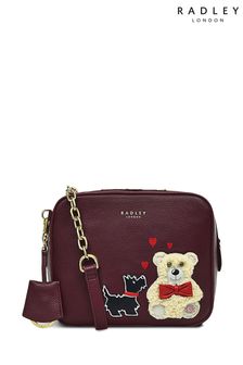 Radley Red Radley Teddy Medium Ziptop Crossbody Bag (342944) | SGD 367