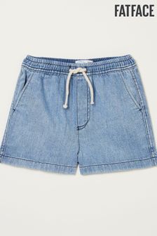 FatFace Blue Pull-On Denim Shorts (342958) | €12