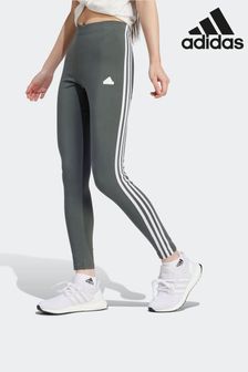 adidas Green Sportswear Future Icons 3-Stripes Leggings (343565) | SGD 64