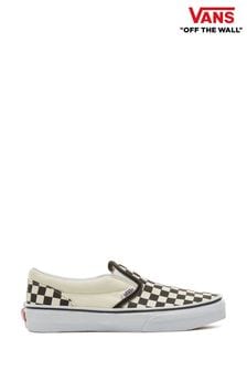 Vans Classic Slip-On Black/White Shoes (343647) | 57 €