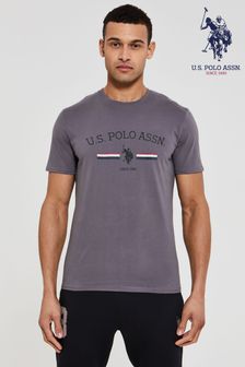 U.S. Polo Assn. Castlerock Stripe Rider T-Shirt (345182) | ₪ 141