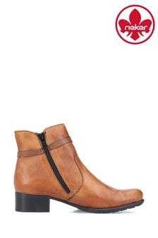 Rieker Womens Zipper Brown Boots (345589) | 123 €
