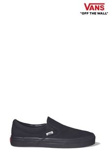 Темно-черный - Мужские классические кроссовки-слипоны Vans (345634) | €78