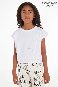 Calvin Klein Jeans Girls White T-Shirt (347182) | 49 €