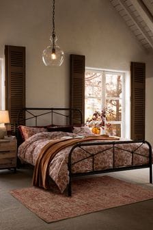 Black Catalina Metal Bed Bed Frame (347693) | €305 - €550