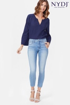 NYDJ Light Blue Alina Ankle Skinny Jeans (347773) | ₪ 698