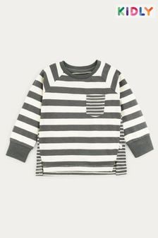 KIDLY Perfect Long Sleeve Striped T-Shirt