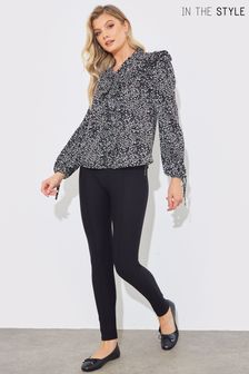 In The Style Black Ruffle Blouse (349657) | €19