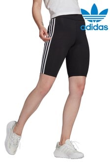 adidas Originals Shorts mit hohem Bund, Schwarz (350014) | 19 €