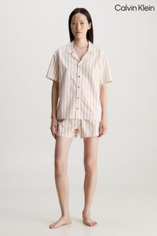 Calvin Klein Orange Pure Cotton Pyjama Shorts Set (350024) | €44.50