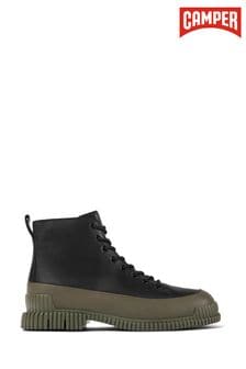 Camper Pix Leather Mens's Leather Ankle Black Boots (350305) | kr3 200
