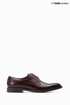Dark Brown - Base London Hadley Lace Up Derby Shoes (350825) | kr1 370