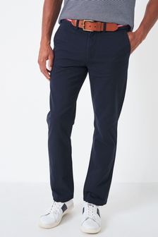 Niebieskie spodnie typu chino Crew Clothing Company (351410) | 391 zł
