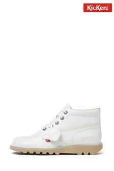 Kickers® White Kick Hi Classic Boots (351625) | ₪ 419
