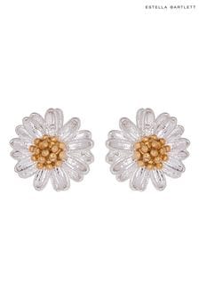 Estella Bartlett Silver Mini Wildflower Earrings (353358) | LEI 113