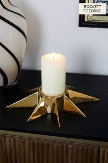Rockett St George Gold Star Candle Holder (353623) | €29