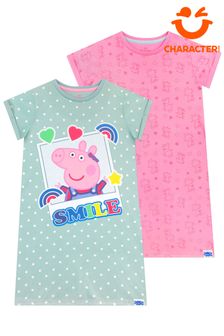 Character Pink Peppa Pig Nightdresses 2 Pack (353711) | €33