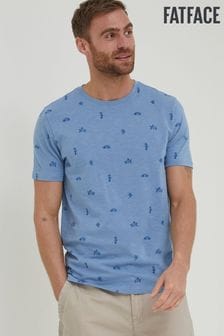 FatFace Blue Sealife Print T-Shirt (354158) | 13,620 Ft