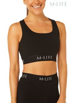 Soutien-gorge de sport M.Life Yoga griffé maintien intermédiaire