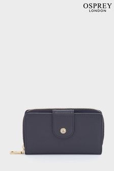 OSPREY LONDON Carla Leather RFID Zip-Round Purse (355316) | $84