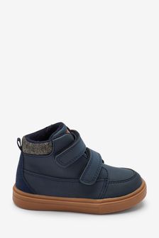 Navy Wide Fit (G) Warm Lined Touch Fastening Boots (356291) | 25 € - 31 €