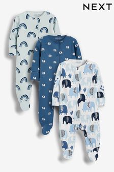 Набор из 3 пижам для малышей (0-2 года)