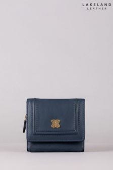 أزرق - محفظة قلاب صغيرة Icon من Lakeland Leather (356581) | 159 ر.س