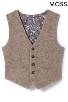 MOSS Grey Donegal Waistcoat (357951) | €38