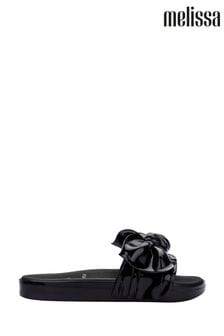 Melissa Viktor And Rolf Black Beach Knot  Slides (357964) | 410 zł