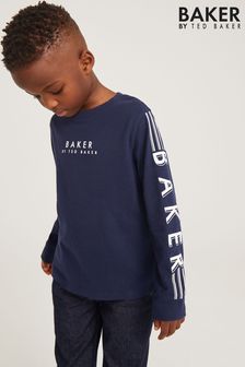 Marineblau - Baker by Ted Baker T-Shirt mit langen Ärmeln (358162) | 24 € - 30 €