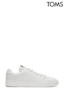 TOMS Lite 2.0 White Trainers In Leather