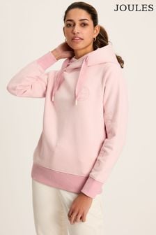 Joules Rushton Pink Cowl Neck Hoodie (358730) | €65.95