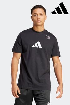 adidas Black 100% Cotton Cat G T-Shirt (358787) | $43