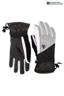 Mountain Warehouse Grey Slalom Fleece Lined Ski Womens Gloves (359351) | 46 €
